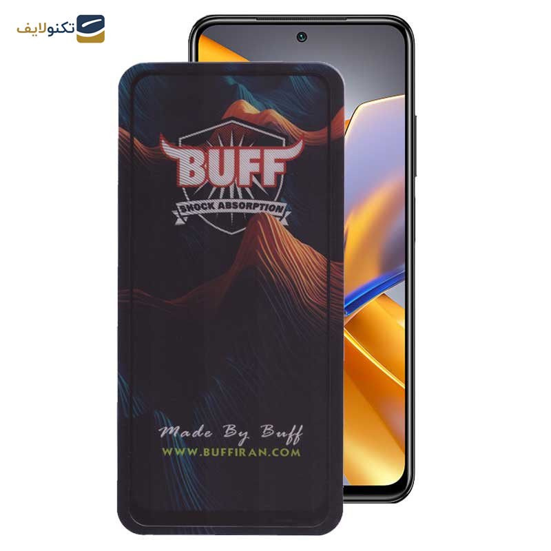 محافظ صفحه نمایش 5D بوف مدل Mountain-G مناسب برای گوشی موبایل شیائومی Poco M5s 4G/M4 Pro 4G /Note 11 4G/Global /Note 10 4G - Buff 5D Mountain-G Glass Screen Protector For Xiaomi Poco M5s 4G/M4 Pro 4G /Note 11 4G/Global /Note 10 4G