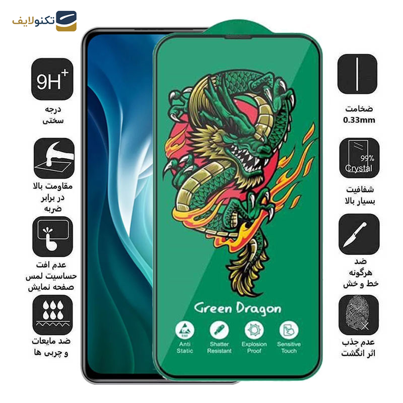 محافظ صفحه نمایش اپیکوی مدل Dragon ExplosionProof مناسب برای گوشی موبایل شیائومی Mi 11i/ Mi 10i/ Mi 11X/ Mi 11X Pro/ Xiaomi 11i/ Xiaomi 11i HyperCharge 5G - 