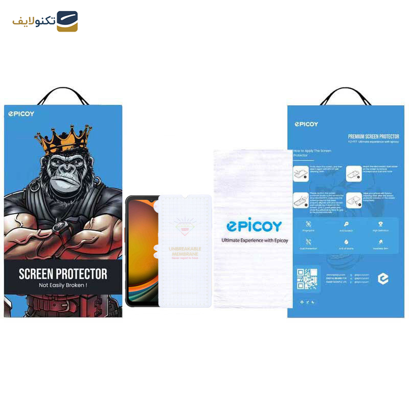 محافظ صفحه نمایش اپیکوی مدل Hydrogel مناسب برای گوشی موبایل سامسونگ Galaxy A14 4G/5G /Xcover7 - Epicoy Hydrogel Glass Screen Protector For Samsung Galaxy A14 4G/5G /Xcover7