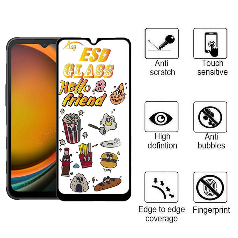 محافظ صفحه نمایش اپیکوی مدل ESD 2024 مناسب برای گوشی موبایل سامسونگ Galaxy A14 4G/5G /Xcover7 - Epicoy ESD 2024 Glass Screen Protector For Samsung Galaxy A14 4G/5G /Xcover7