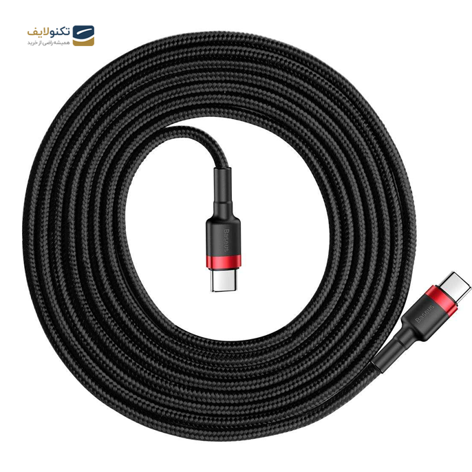 کابل تایپ سی باسئوس مدل CATKLF-H91 طول 2 متر - Baseus CATKLF-H91 USB-C Cable 2M