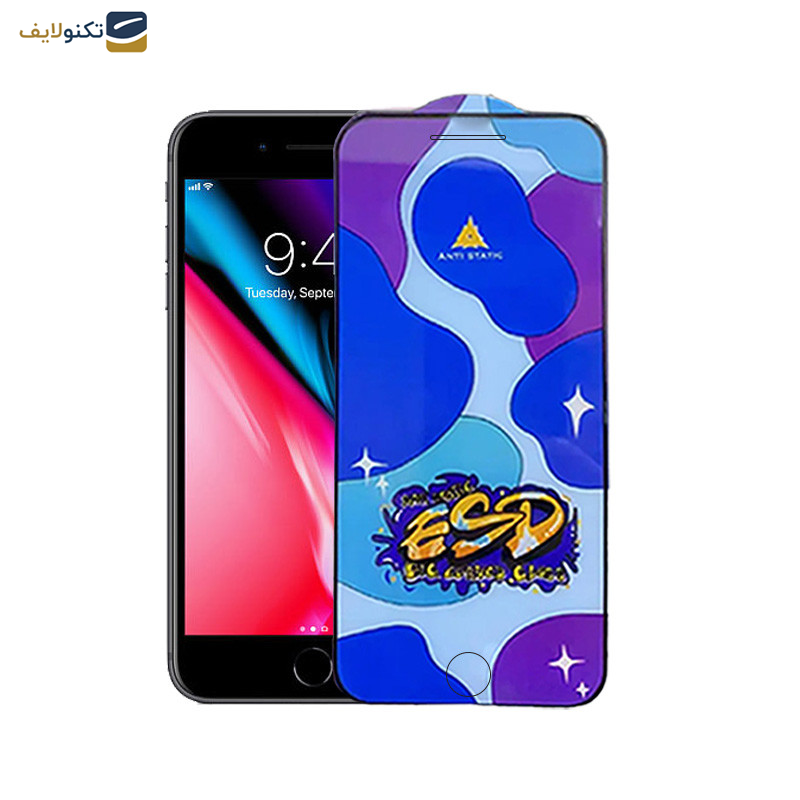 محافظ صفحه نمایش اپیکوی مدل Star ESD مناسب برای گوشی موبایل اپل iPhone 8 Plus-7 Plus-6 Plus-6s Plus - Epicoy Star ESD Glass Screen Protector For Apple iPhone 8 Plus-7 Plus-6 Plus-6s Plus