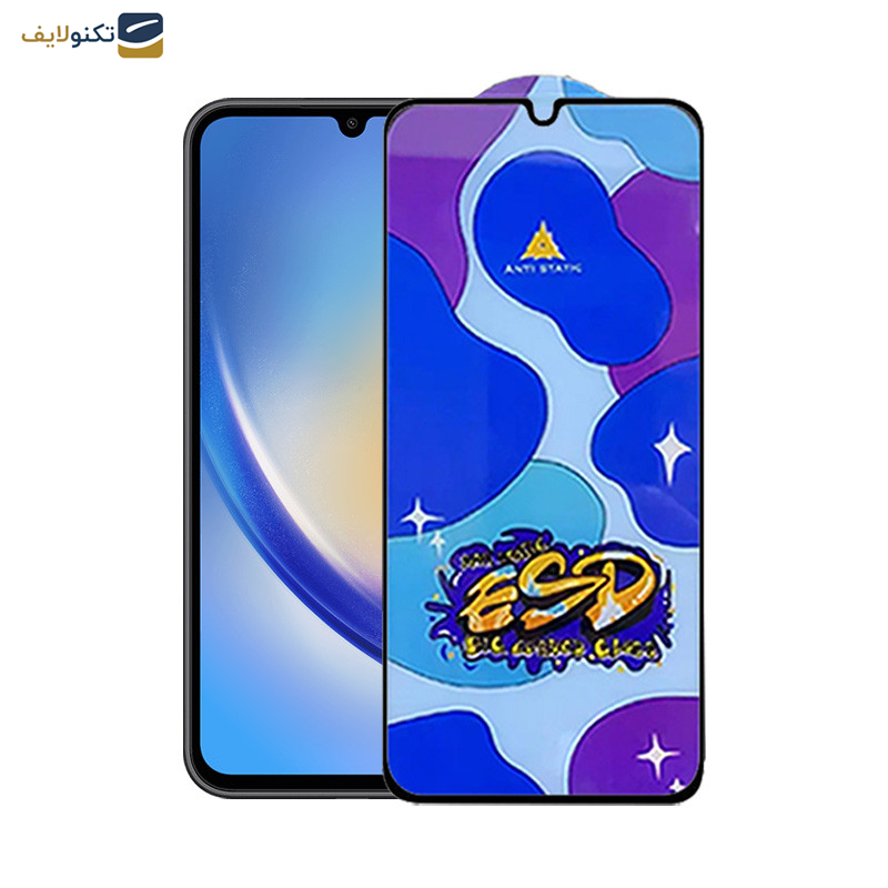 محافظ صفحه نمایش اپیکوی مدل Star ESD مناسب برای گوشی موبایل سامسونگ Galaxy A34 5G - Epicoy Star ESD Glass Screen Protector For Samsung Galaxy A34 5G