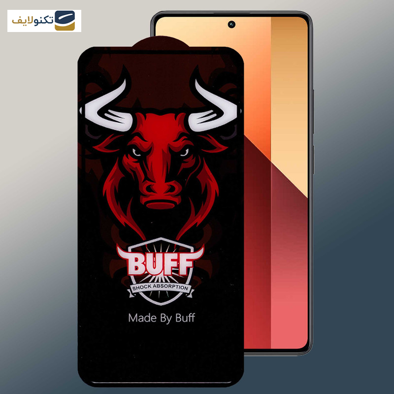 محافظ صفحه نمایش سرامیکی بوف مدل Ceramic Pro-G مناسب برای گوشی موبایل شیائومی Redmi Note 13 Pro 4G/5G / Note 13 4G/5G / Note 13R Pro - Buff Ceramic Pro-G screen protector suitable for Xiaomi Redmi Note 13 Pro 4G/5G / Note 13 4G/5G / Note 13R Pro