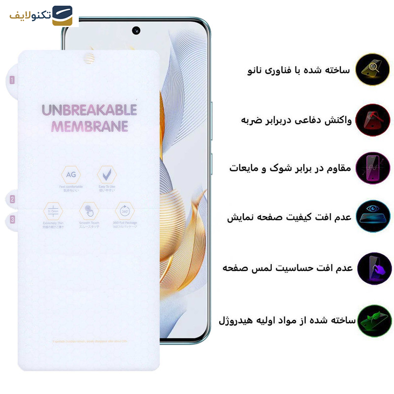 محافظ صفحه نمایش بوف مدل Hydrogel-Matte-G مناسب برای گوشی موبایل آنر 90 - Buff Hydrogel-Matte-G film screen protector suitable for Honor 90