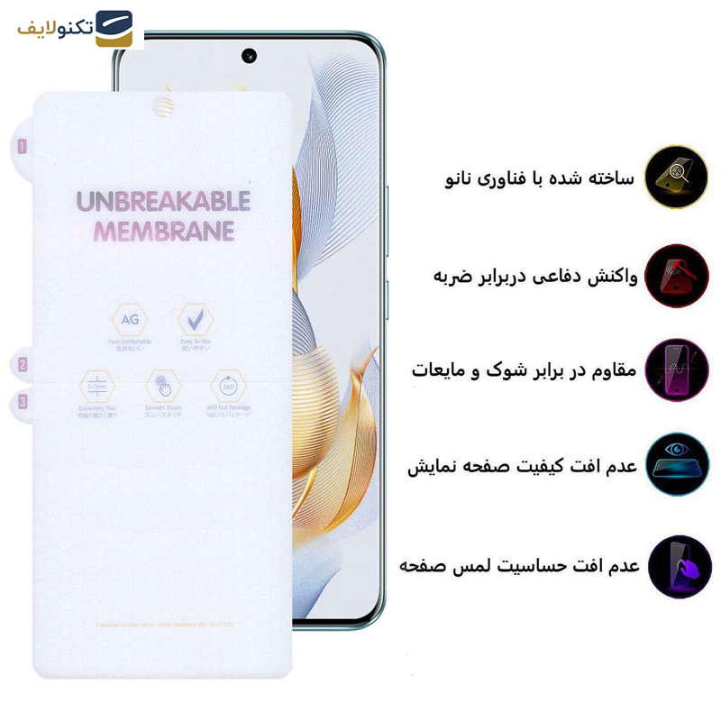 محافظ صفحه نمایش بوف مدل Hydrogel-Matte-G مناسب برای گوشی موبایل آنر 90 - Buff Hydrogel-Matte-G film screen protector suitable for Honor 90