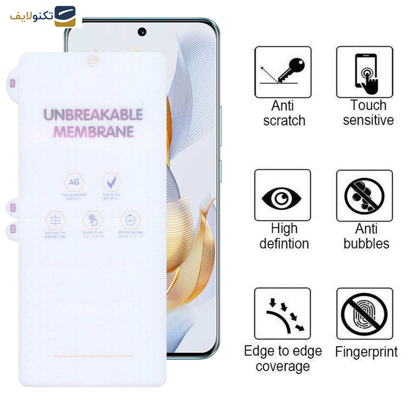 محافظ صفحه نمایش بوف مدل Hydrogel-Matte-G مناسب برای گوشی موبایل آنر 90 - Buff Hydrogel-Matte-G film screen protector suitable for Honor 90