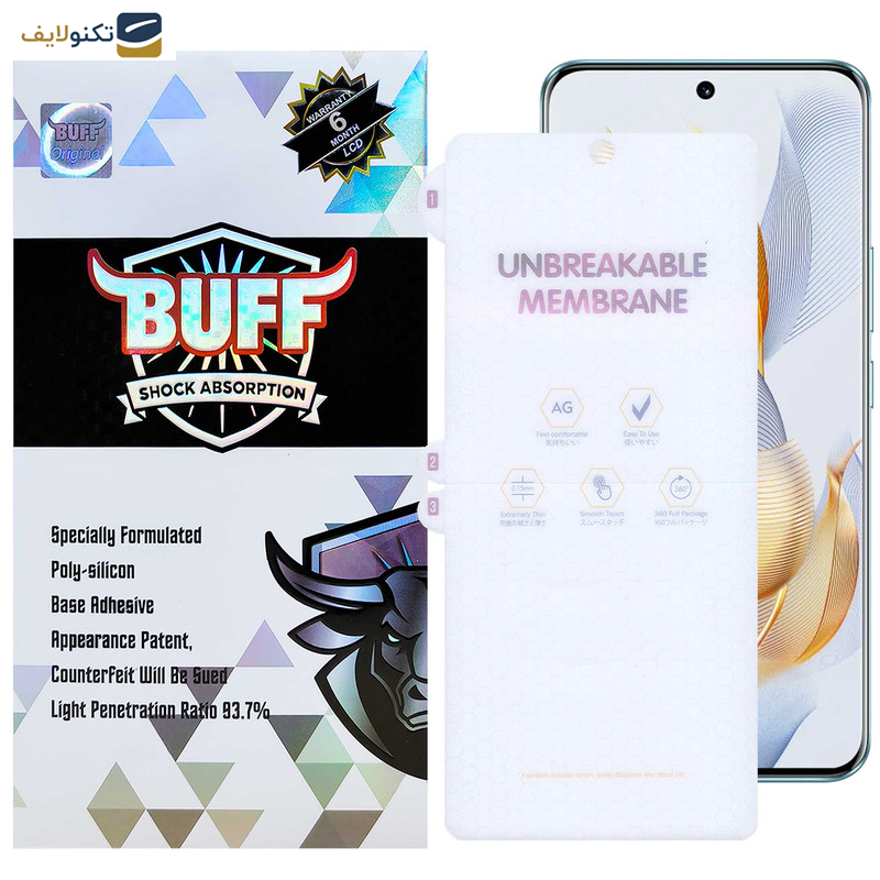 محافظ صفحه نمایش بوف مدل Hydrogel-Matte-G مناسب برای گوشی موبایل آنر 90 - Buff Hydrogel-Matte-G film screen protector suitable for Honor 90