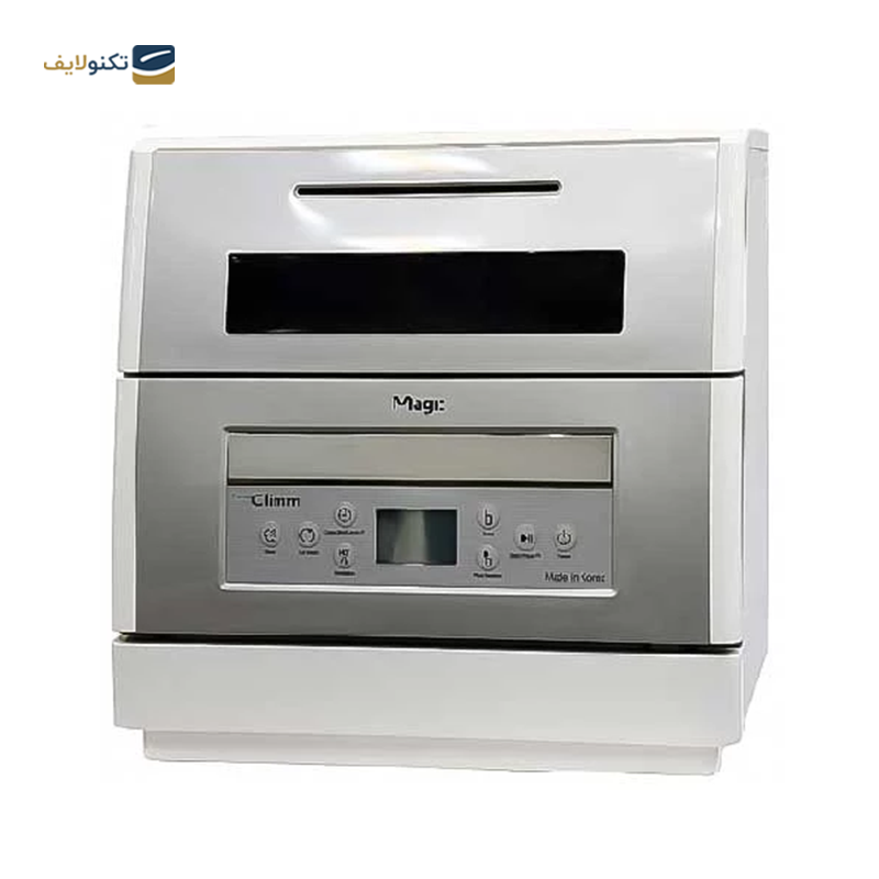 ماشین ظرفشویی مجیک ظرفیت 6 نفره مدل KOR-1107A - Magic KOR-1107A Dishwasher