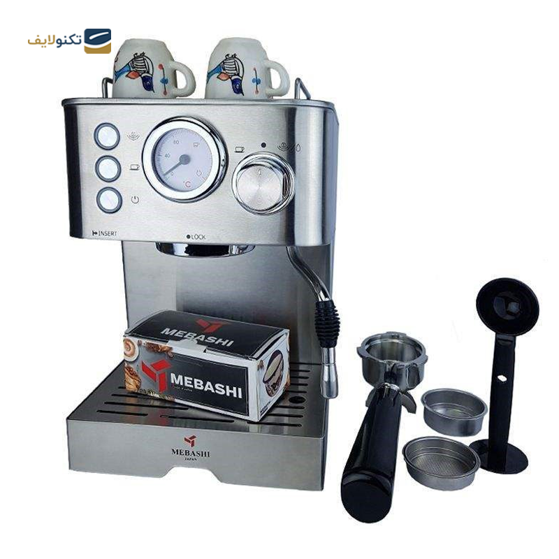 اسپرسوساز مباشی مدل ME-ECM2014 - Mebashi ME-ECM2014 Espresso Machine