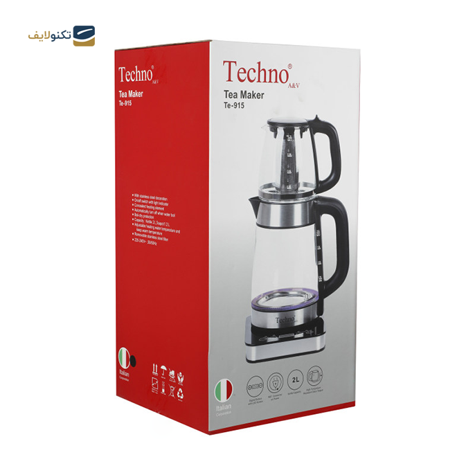  چای ساز تکنو مدل TE-915 - Techno TE-915 Tea Maker Machine