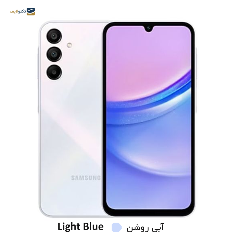 گوشی موبایل سامسونگ مدل Galaxy A15 4G ظرفیت 128 گیگابایت رم 4 گیگابایت به همراه شارژر سامسونگ مدل EP-TA800XWEGGB - Samsung Galaxy A15 4G 128/4GB with Samsung EP-TA800XWEGGB Wall Charger