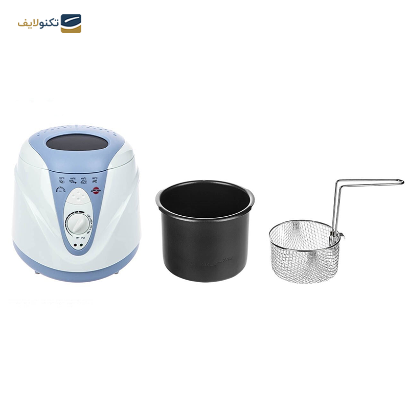 مینی سرخ کن پارس خزر مدل Nugget ZG10A - ParsKhazar Nugget ZG10A Mini Fryer