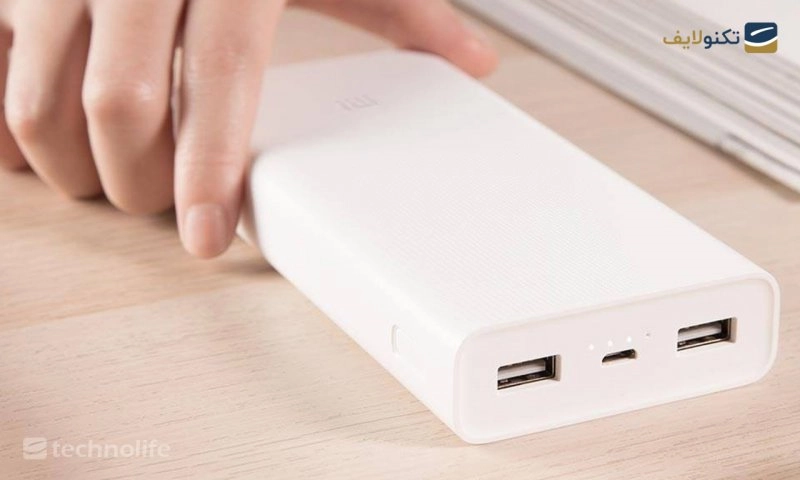 پاوربانک شیائومی مدل 2C ظرفیت 20000 میلی‌ آمپر ساعت - Xiaomi 2C 20000mAh Power Bank