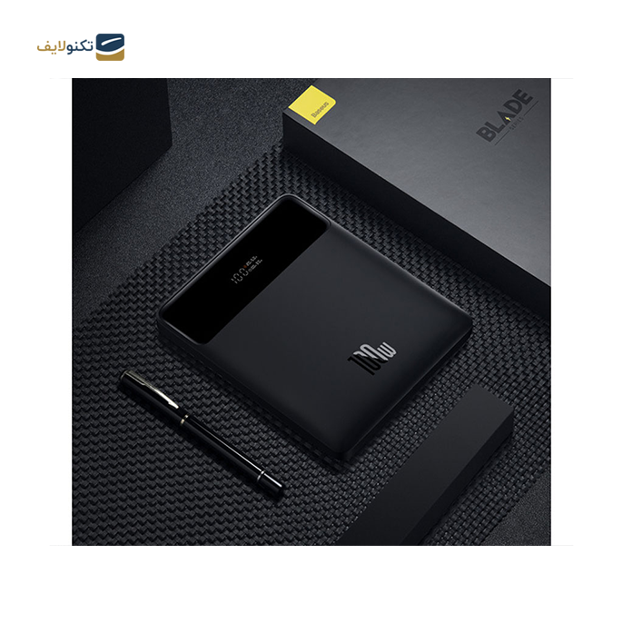  پاوربانک باسئوس مدل PPDGL-01 ظرفیت 20000 میلی آمپر - توان 100 وات - Baseus PPDGL-01 Fast Charging Powerbank 100w 20000 mah