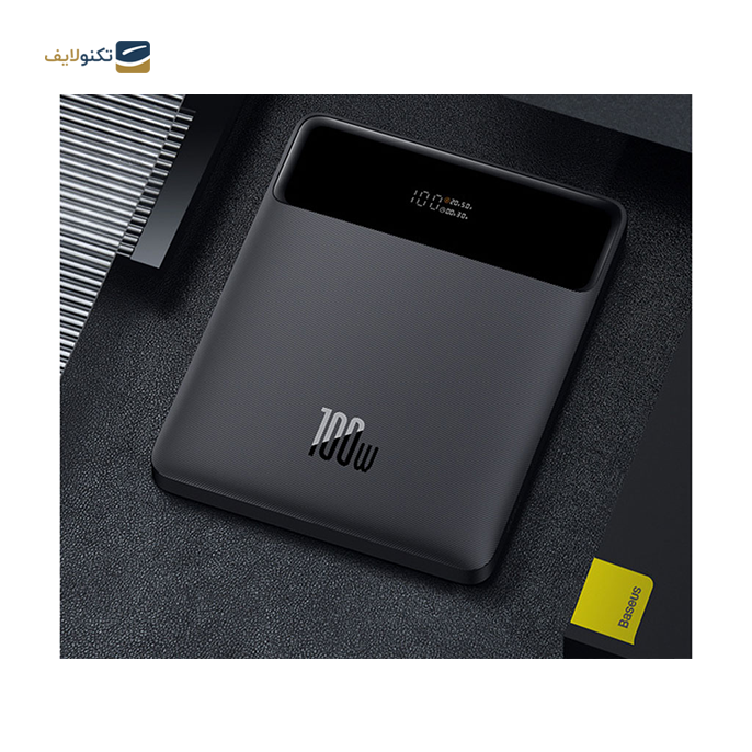  پاوربانک باسئوس مدل PPDGL-01 ظرفیت 20000 میلی آمپر - توان 100 وات - Baseus PPDGL-01 Fast Charging Powerbank 100w 20000 mah
