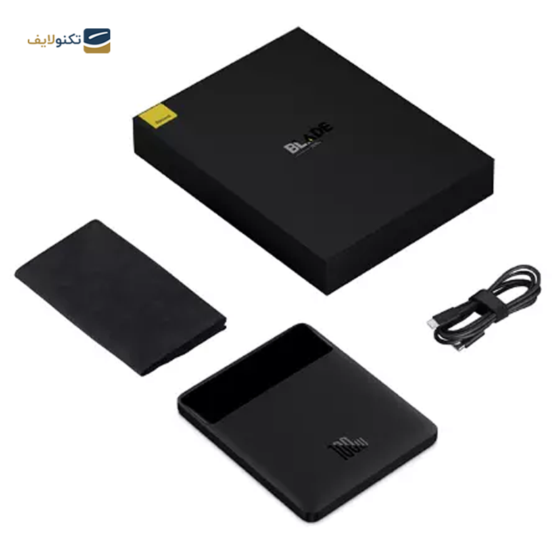 پاوربانک باسئوس مدل Blade PowerDigital PPBL0002 ظرفیت 20000 میلی آمپر ساعت - Baseus Blade Power Digital PPBL0002 20000mAh Power Bank