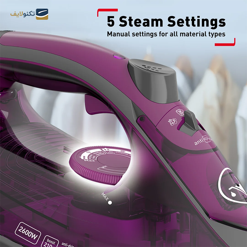 اتو بخار تفال مدل FV2843 - Tefal FV2843 Steamer