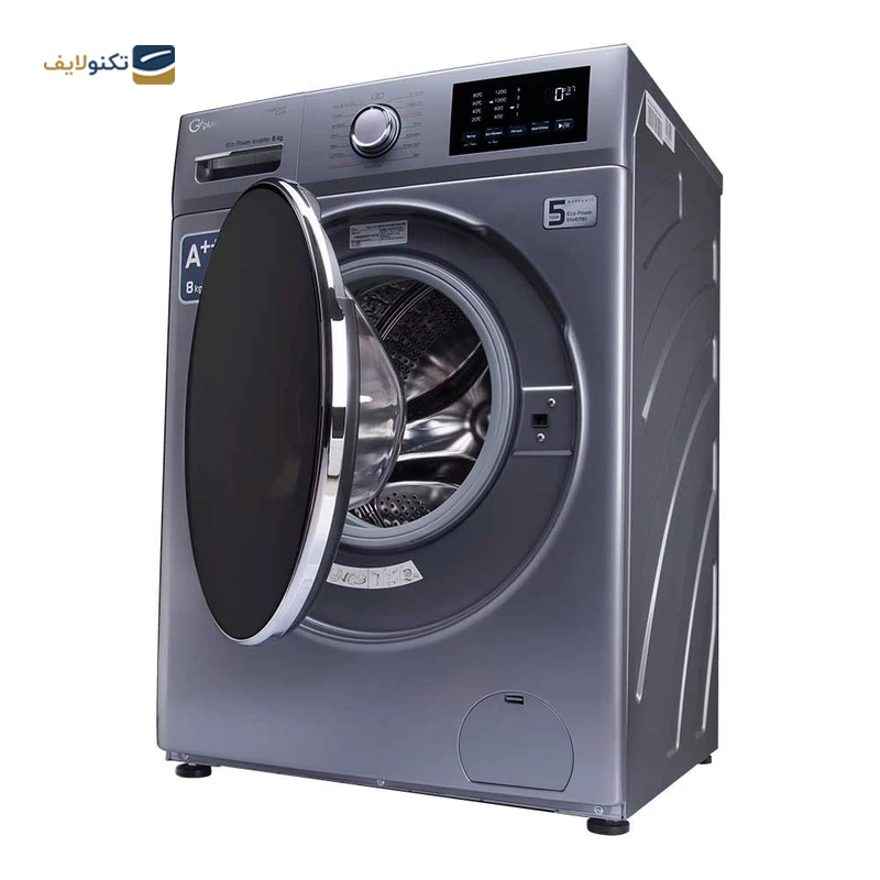 ماشین لباسشویی جی پلاس 8 کیلویی مدل GWM-M8220T - GPlus GWM-M8220T Washing Machine