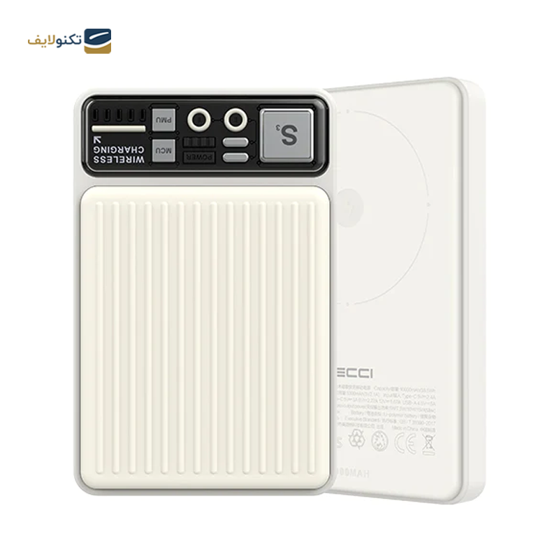 پاوربانک رسی مدل RPB-W18 ظرفیت 10000 میلی‌ آمپر ساعت - Recci RPB-W18 10000mah Power Bank