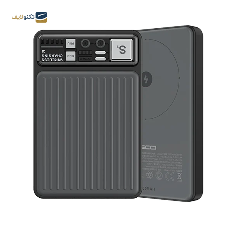 پاوربانک رسی مدل RPB-W18 ظرفیت 10000 میلی‌ آمپر ساعت - Recci RPB-W18 10000mah Power Bank