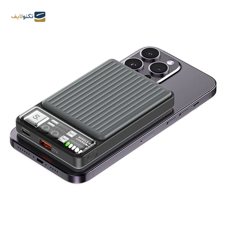 پاوربانک رسی مدل RPB-W18 ظرفیت 10000 میلی‌ آمپر ساعت - Recci RPB-W18 10000mah Power Bank