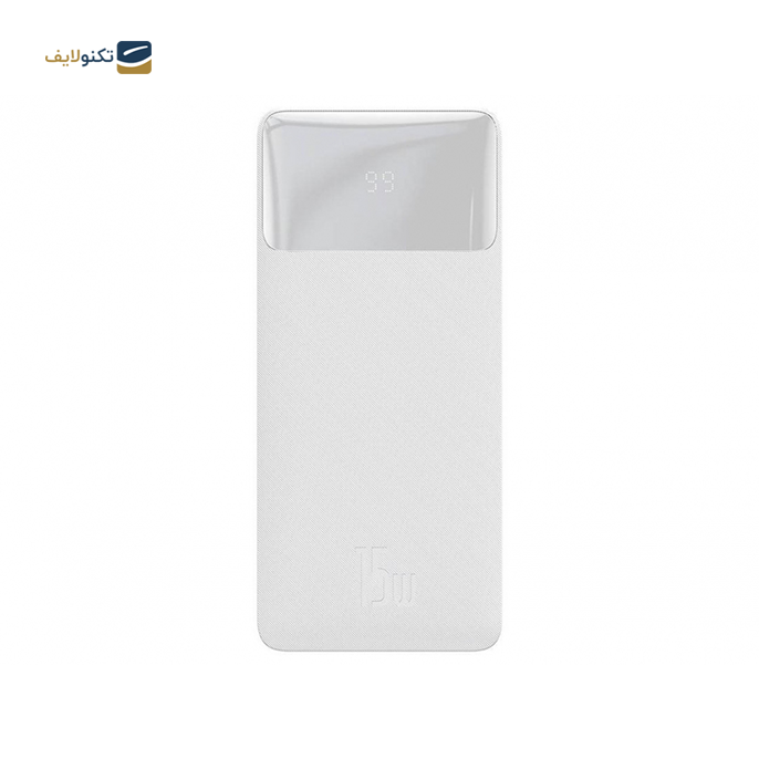   پاوربانک باسئوس مدل  Bipow PPDML-I02 با ظرفیت 10000 میلی آمپر - توان 15 وات - Power Bank Baseus Bipow PPDML-I02