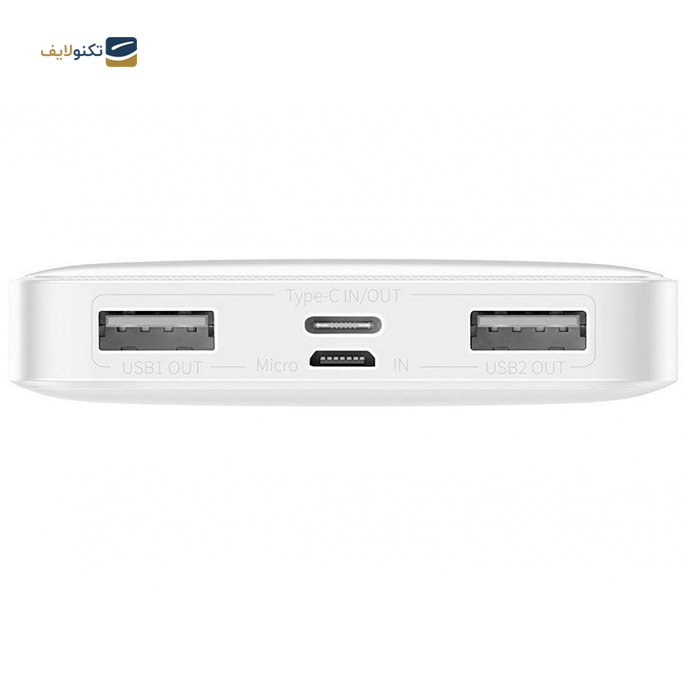   پاوربانک باسئوس مدل  Bipow PPDML-I02 با ظرفیت 10000 میلی آمپر - توان 15 وات - Power Bank Baseus Bipow PPDML-I02