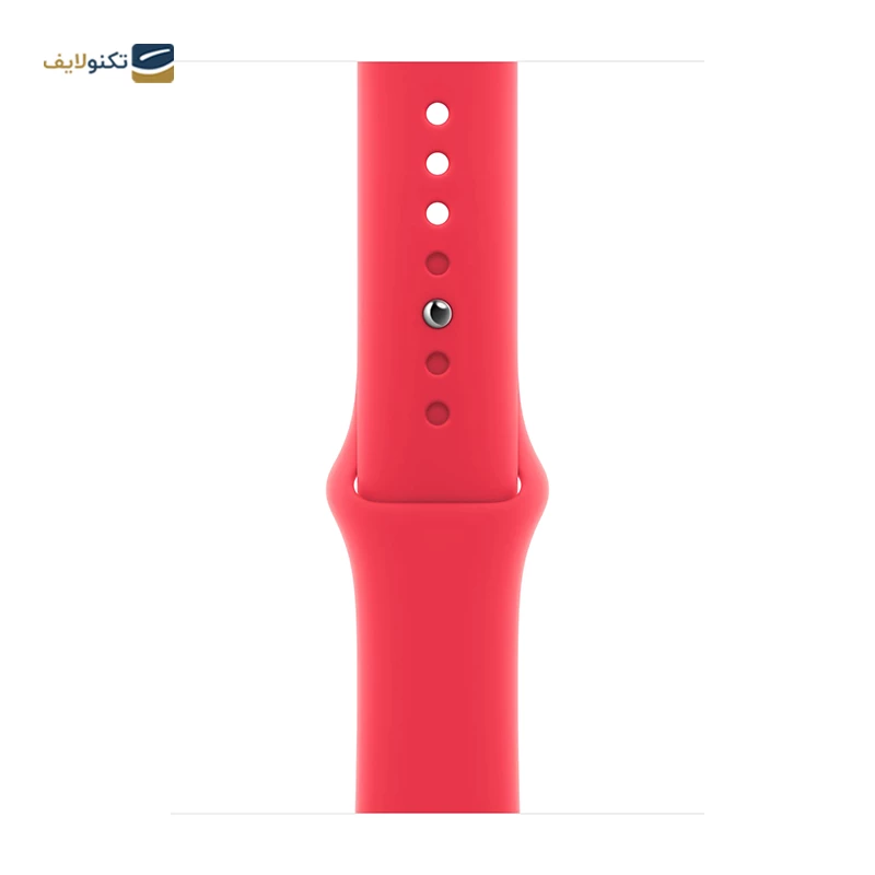 اپل واچ سری 9 سایز 41 میلی متری با بند سیلیکونی - Apple Watch Series 9 41mm Aluminum Silicone Sport Band