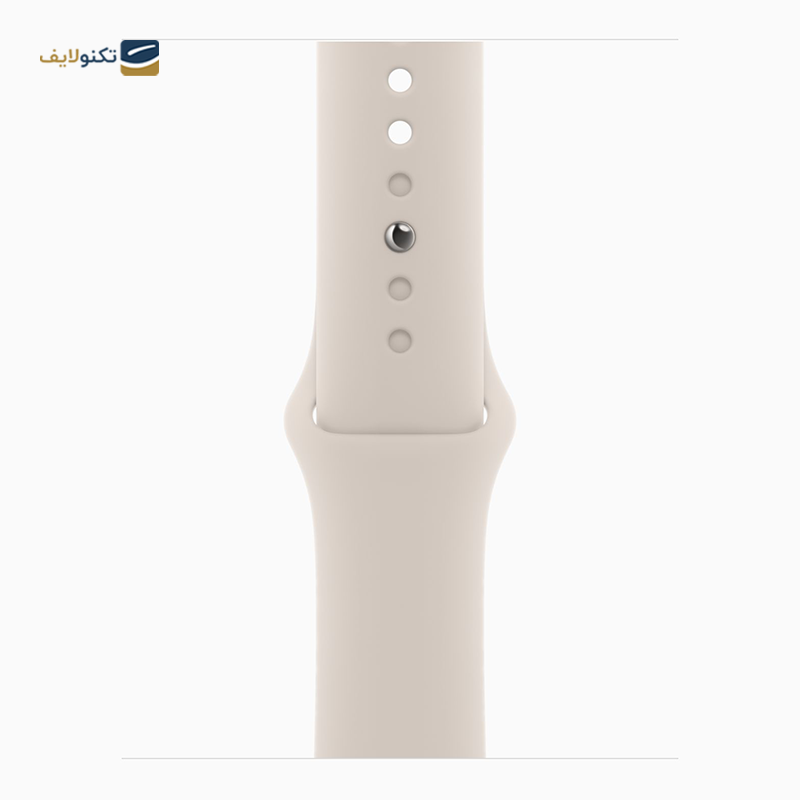 اپل واچ سری 9 سایز 41 میلی متری با بند سیلیکونی - Apple Watch Series 9 41mm Aluminum Silicone Sport Band