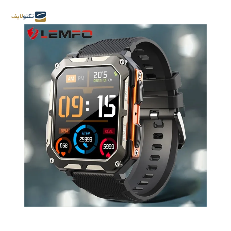 ساعت هوشمند لمفو مدل C20 Pro - Lemfo C20 Pro Smartwatch