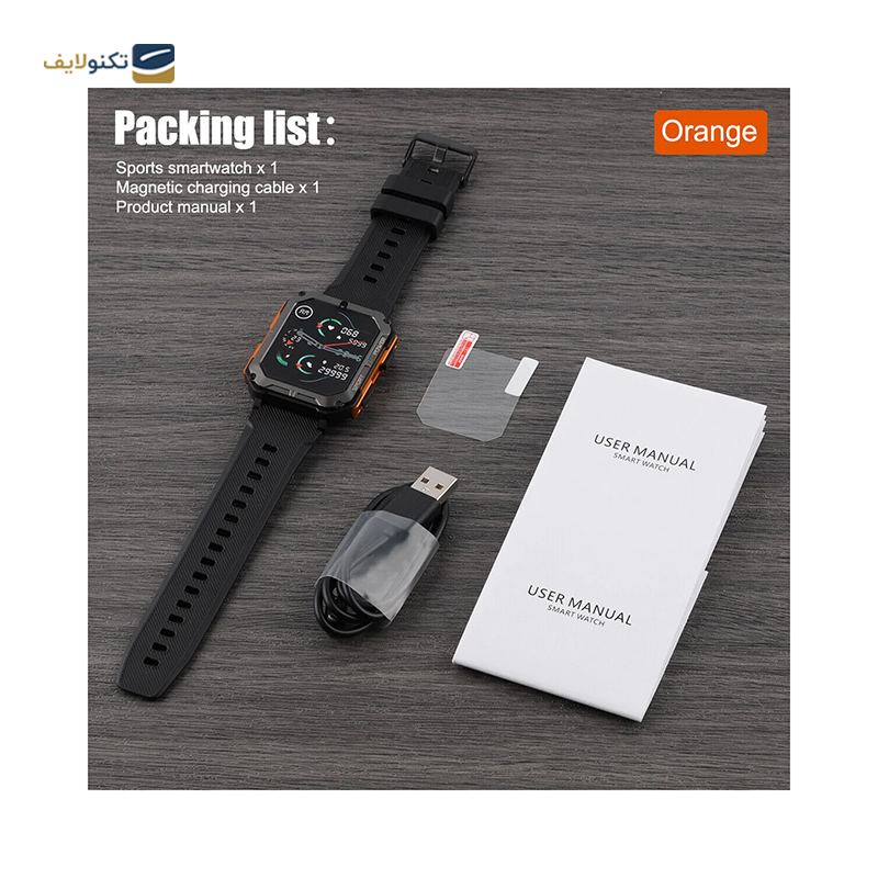 ساعت هوشمند لمفو مدل C20 Pro - Lemfo C20 Pro Smartwatch