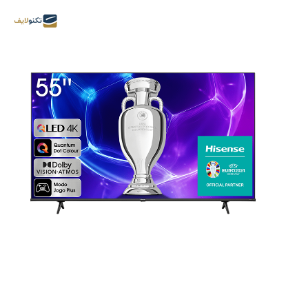 تلویزیون کیو ال ای دی هایسنس مدل 55E7K سایز 55 اینچ - Hisense 55E7K QLED TV 55 Inch