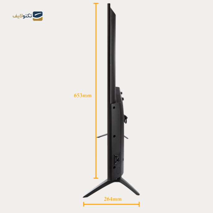  تلویزیون کیو ال ای دی پانورامیک PA-50SB365 سایز 50 اینچ - PA-50SB365