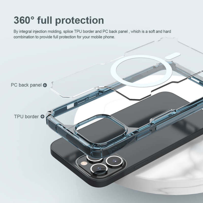 کاور گوشی اپل iPhone 14 Pro Max نیلکین مدل Nature Pro Magnetic - Nillkin Nature Pro Magnetic Cover for Apple iPhone 14 Pro max
