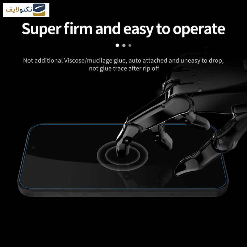 محافظ صفحه نمایش نیلکین مدل H Plus Pro مناسب برای گوشی موبایل اپل iPhone 15 Pro Max - Nillkin Amazing H Plus Pro tempered glass screen protector for Apple iPhone 15 Pro Max