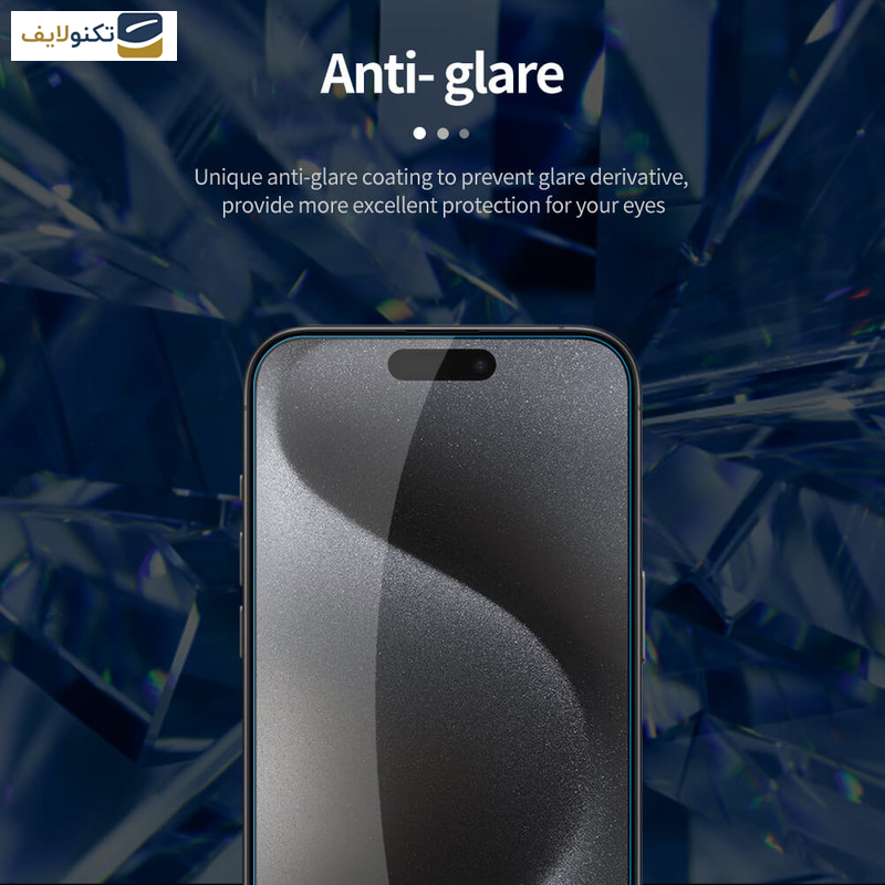 محافظ صفحه نمایش نیلکین مدل H Plus Pro مناسب برای گوشی موبایل اپل iPhone 15 Pro Max - Nillkin Amazing H Plus Pro tempered glass screen protector for Apple iPhone 15 Pro Max