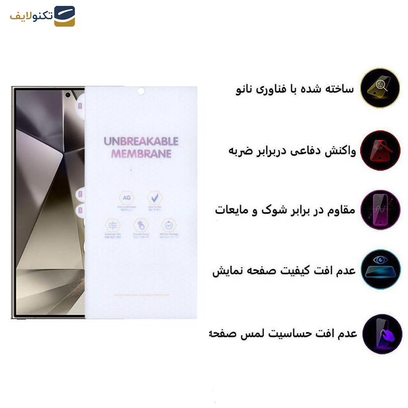 محافظ صفحه نمایش مات اپیکوی مدل Hydrogel-Matte مناسب برای گوشی موبایل سامسونگ Galaxy S24 Ultra - S23 Ultra - S22 Ultra - Epicoy Hydrogel-Matte Glass Screen Protector For Samsung Galaxy S24 Ultra - S23 Ultra - S22 Ultra