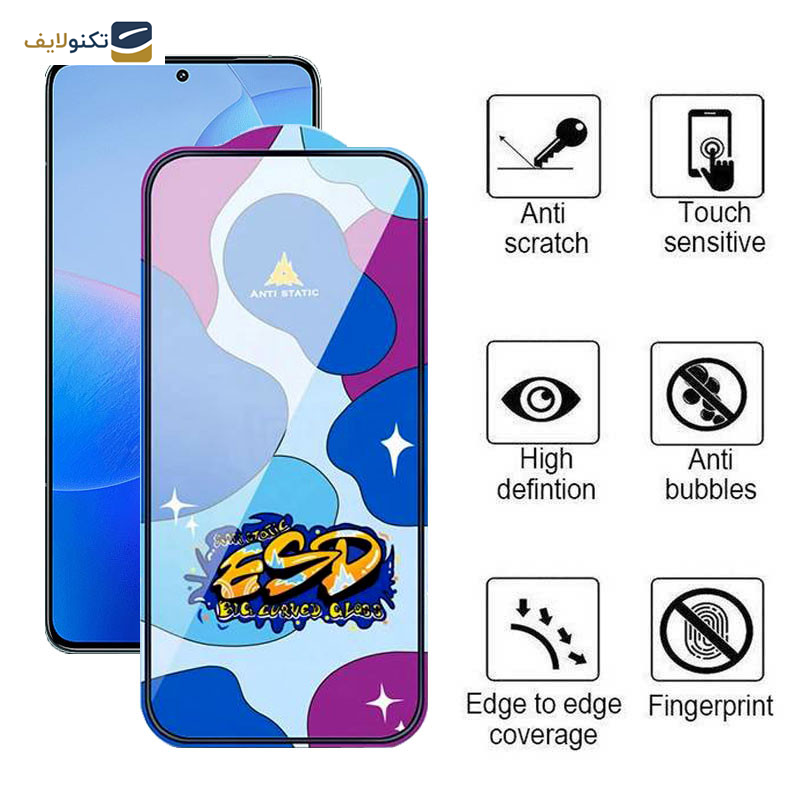 محافظ صفحه نمایش اپیکوی مدل Star ESD مناسب برای گوشی موبایل شیائومی Redmi K70 Pro -- K70 -- K70E - Epicoy Star ESD Glass Screen Protector For Xiaomi Redmi K70 Pro -- K70 -- K70E