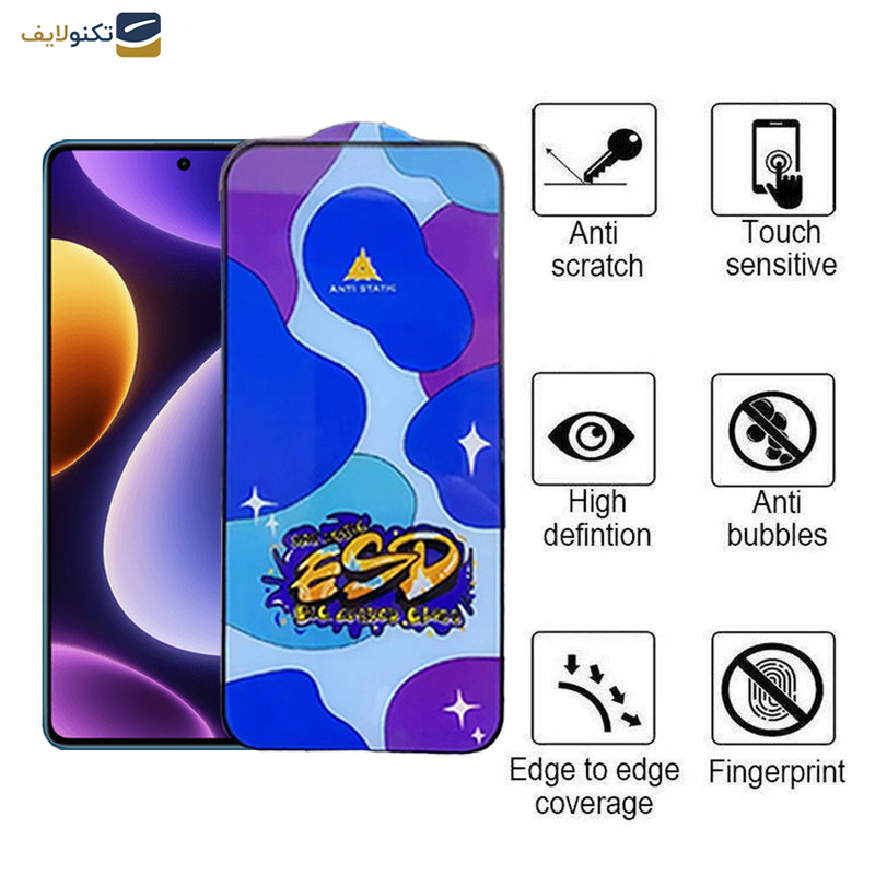 محافظ صفحه نمایش اپیکوی مدل Star ESD مناسب برای گوشی موبایل شیائومی Redmi Note 12 Explorer-Note 12 Discovery-Note 12 Pro Speed-Note 12R Pro -Note 12 Turbo - ESD Glass Screen Protector For Xiaomi Redmi Note 12 Explorer-Note 12 Discovery-Note 12 Pro Speed-Note 12R Pro -Note 12 Turbo