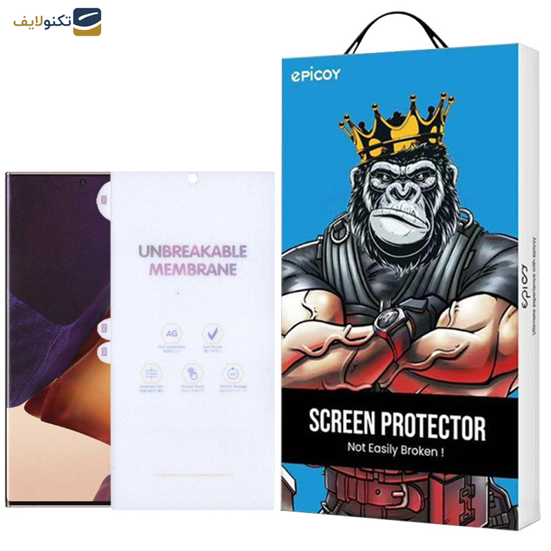 محافظ صفحه نمایش مات اپیکوی مدل Hydrogel-Matte مناسب برای گوشی موبایل سامسونگ Galaxy Note20 Ultra - Epicoy Hydrogel-Matte Screen Protector For Samsung Galaxy Note20 Ultra