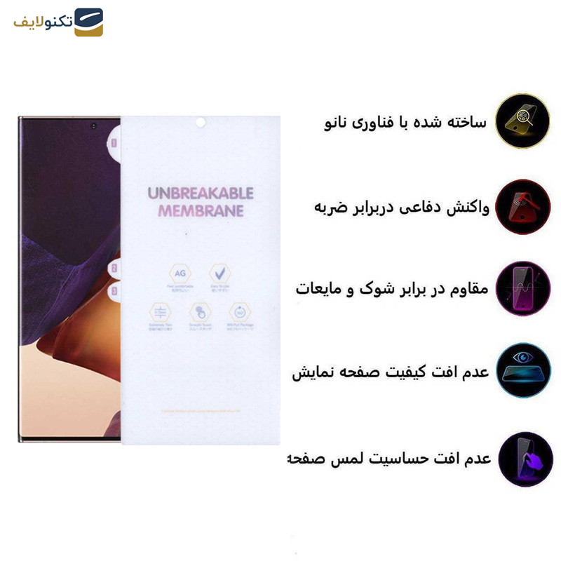 محافظ صفحه نمایش مات اپیکوی مدل Hydrogel-Matte مناسب برای گوشی موبایل سامسونگ Galaxy Note20 Ultra - Epicoy Hydrogel-Matte Screen Protector For Samsung Galaxy Note20 Ultra