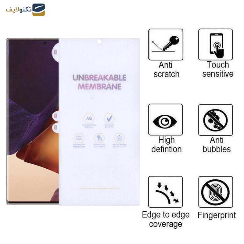 محافظ صفحه نمایش مات اپیکوی مدل Hydrogel-Matte مناسب برای گوشی موبایل سامسونگ Galaxy Note20 Ultra - Epicoy Hydrogel-Matte Screen Protector For Samsung Galaxy Note20 Ultra