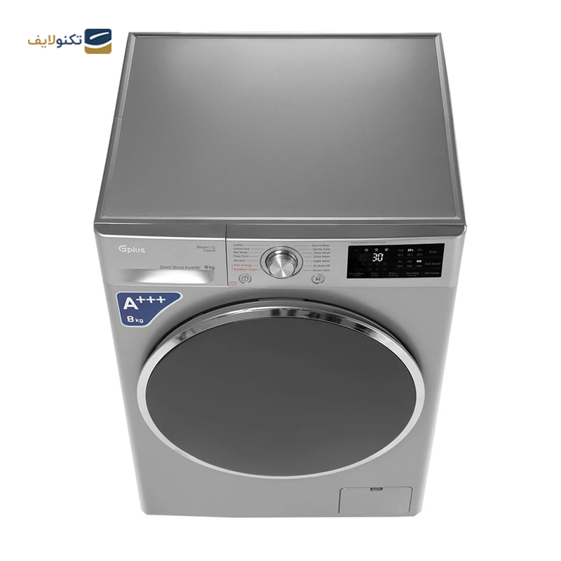 ماشین لباسشویی جی پلاس 8 کیلویی مدل GWM-P880S - GPlus GWM-P880S Washing Machine