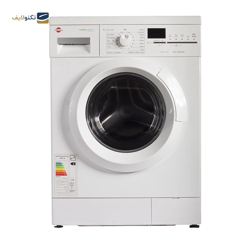 ماشین لباسشویی پارس خزر 7 کیلویی مدل WM-712 - Pars Khazar WM-712 Washing Machine