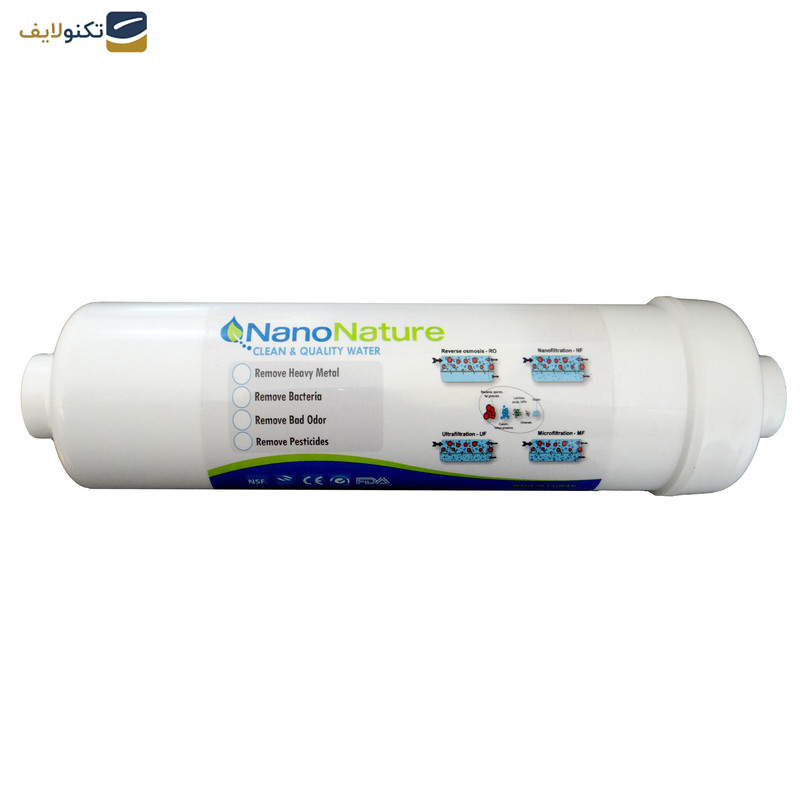 دستگاه تصفیه کننده آب آکوآ اسپرینگ مدل RO - NF2600 به همراه فیلتر تصفیه آب کد 01 مجموعه 3 عددی - 