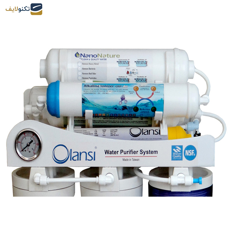 دستگاه تصفیه کننده آب اولانسی مدل REVERSE OSMOSIS-AT8300 به همراه فیلتر 3 عددی - 