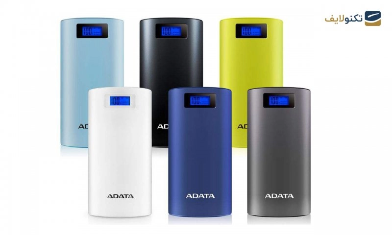 پاوربانک ای دیتا مدل P20000D ظرفیت 20000 میلی آمپر ساعت - Adata P20000D 20000mAh Power Bank