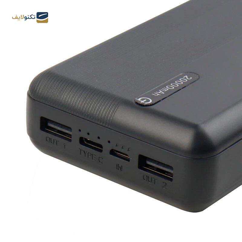 پاوربانک وریتی مدل V-PH130-20 ظرفیت 20000 میلی آمپر ساعت - Verity V-PH130-20 20000mah power bank