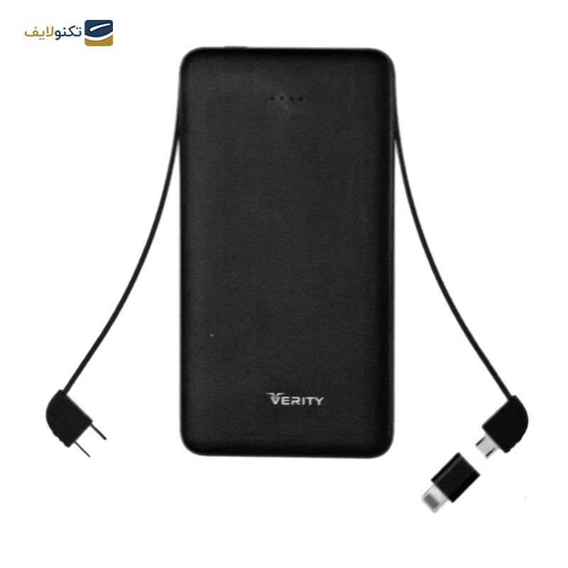 پاوربانک وریتی مدل V-PP-128 ظرفیت 10000 میلی آمپر ساعت - Verity V-PP-128 10000mah power bank